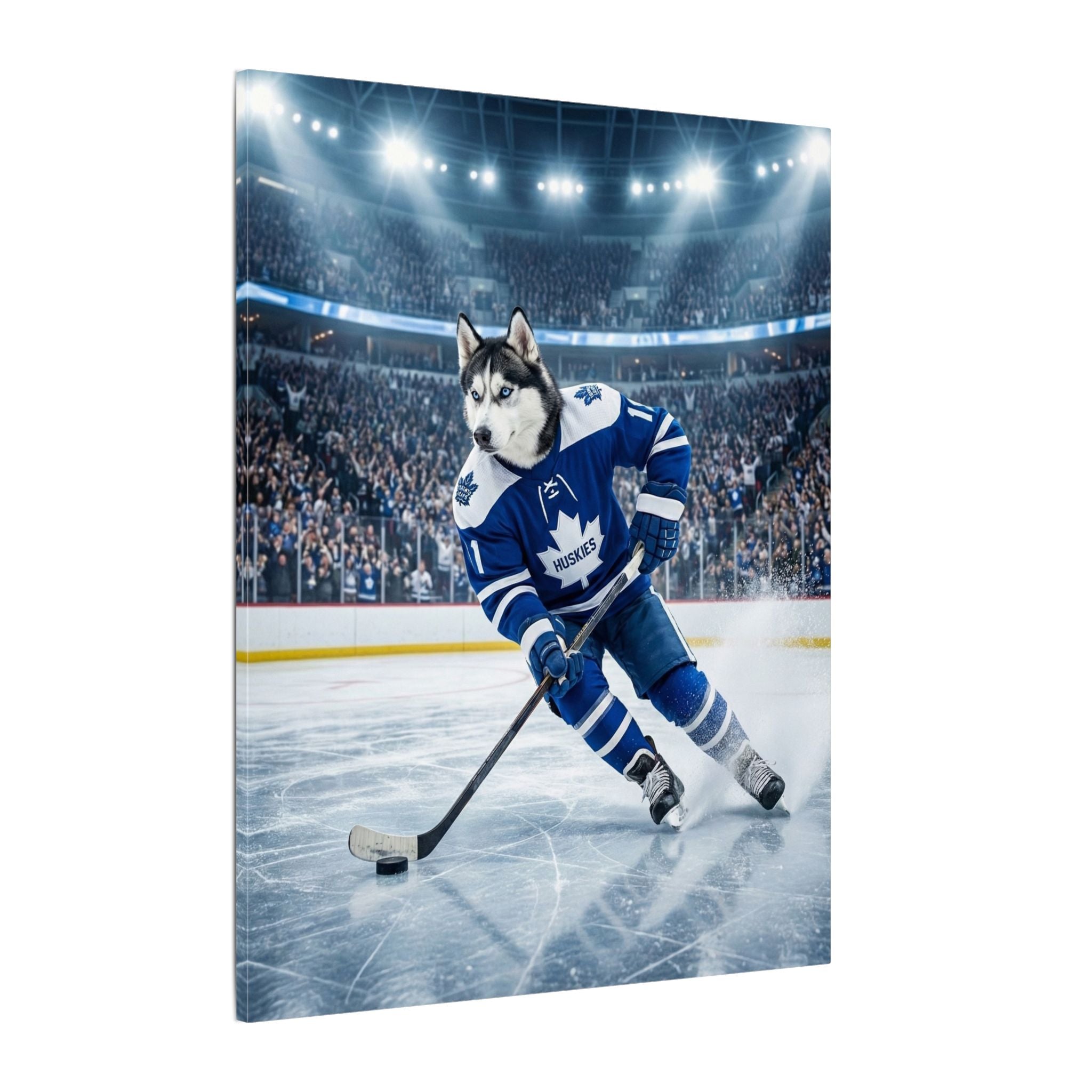 Hockey Player - Canvas