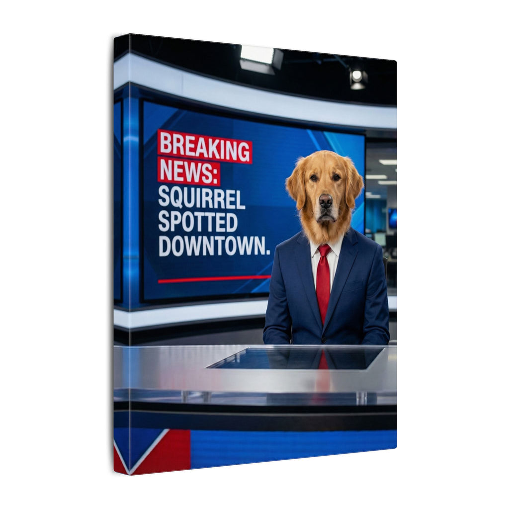 News Anchor - Canvas