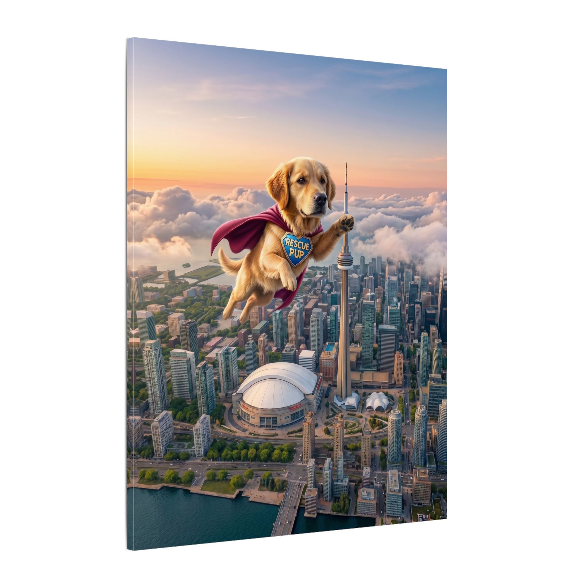 Rescue Pup - Canvas
