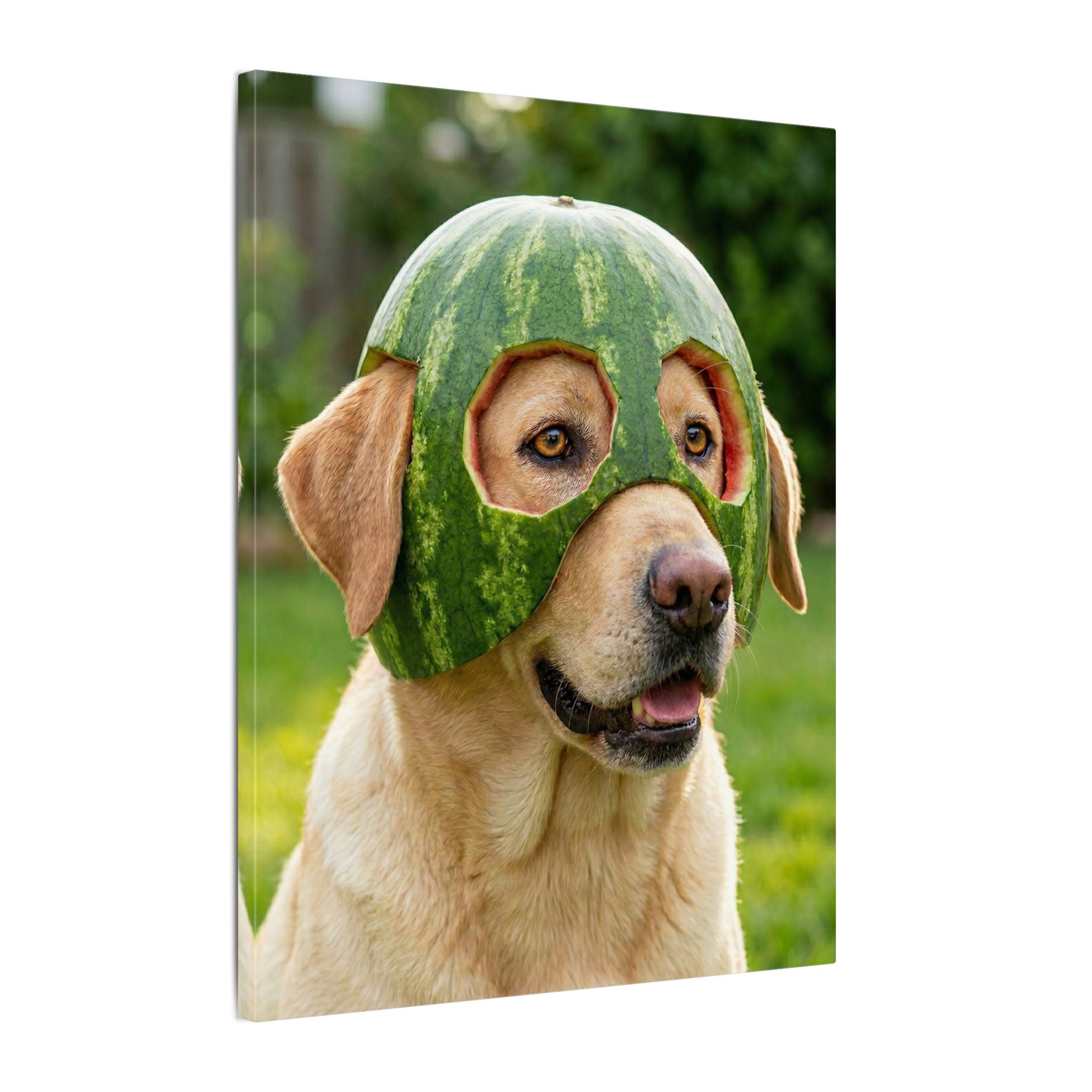 Watermelon Head - Canvas
