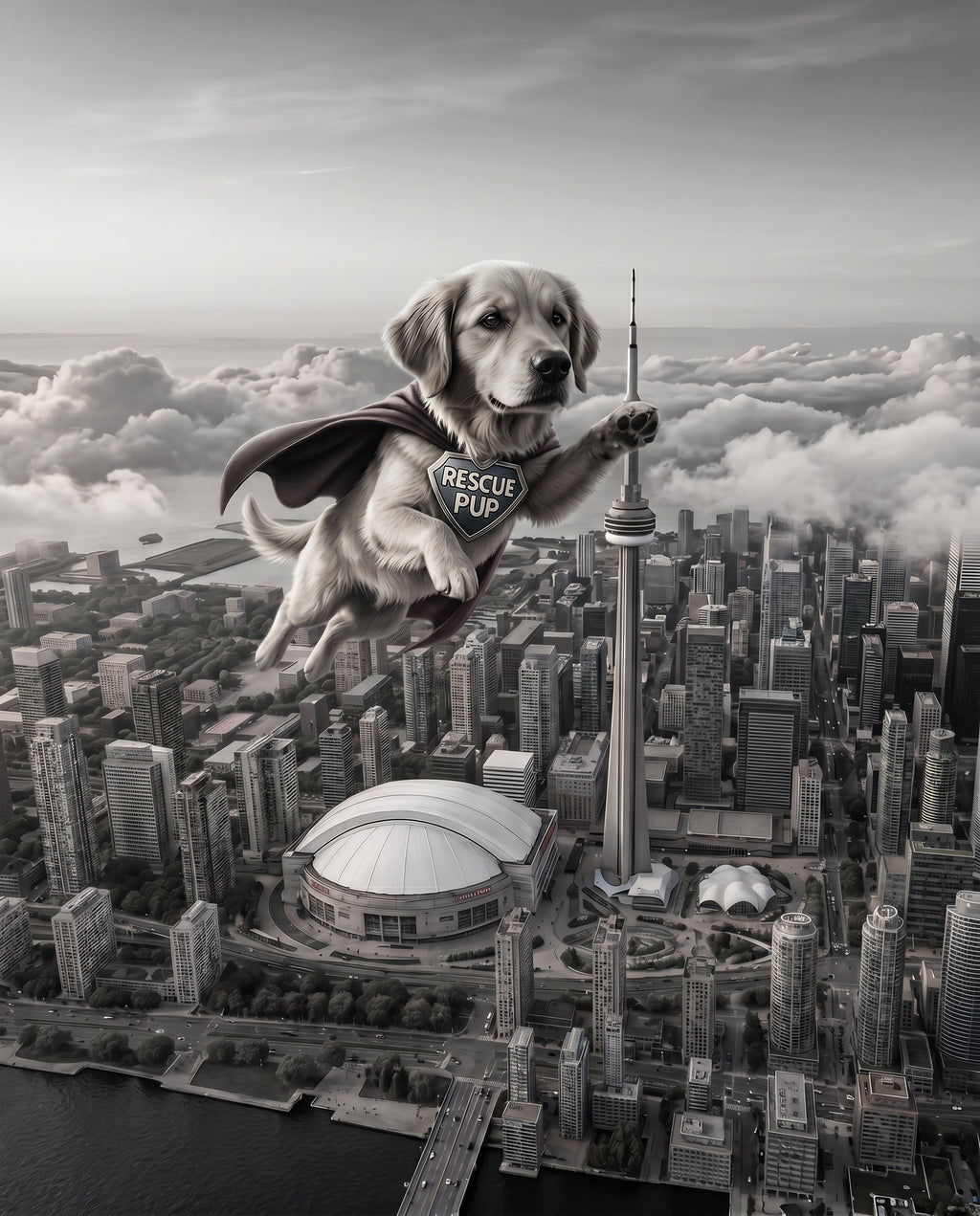 Rescue Pup - Canvas