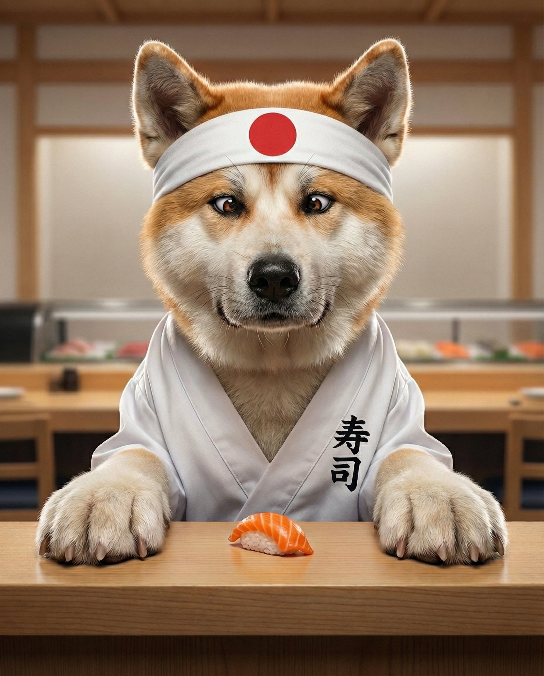 Sushi Chef - Canvas