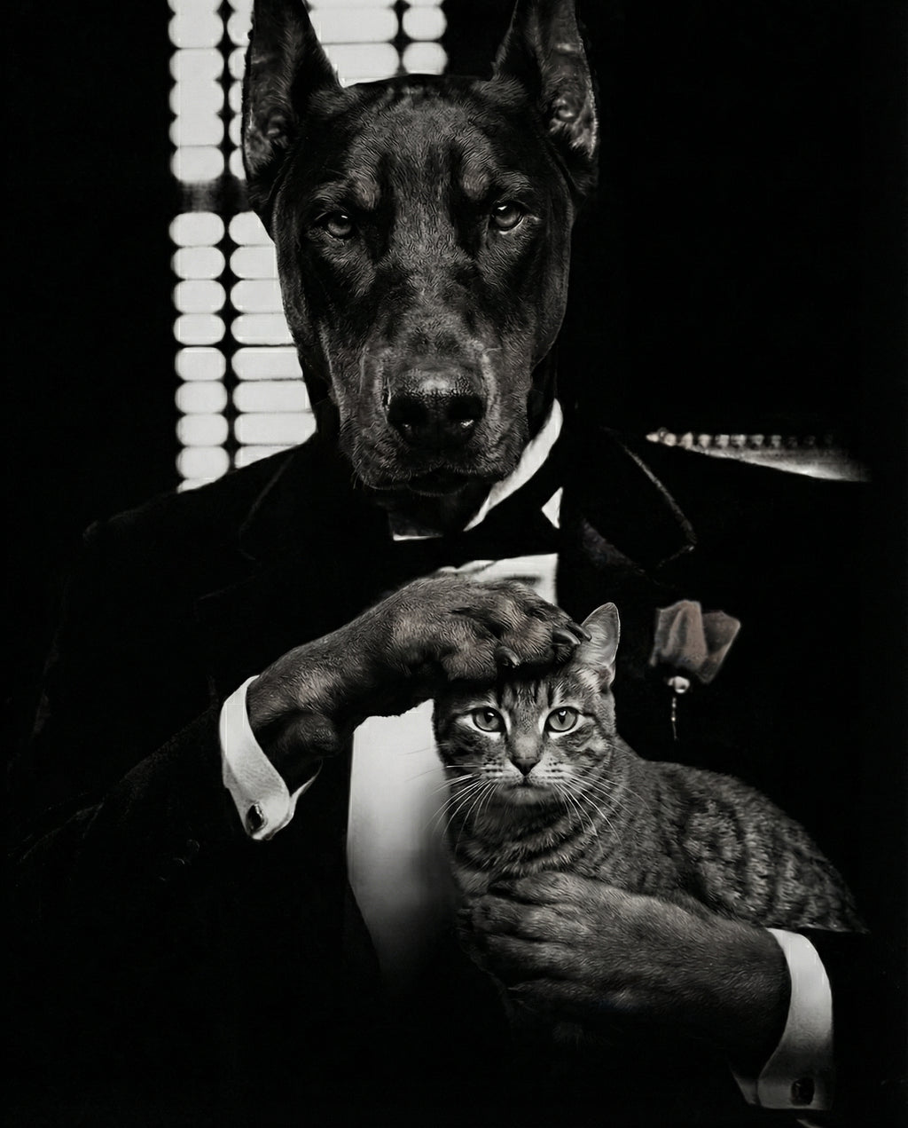 The Dogfather - Canvas