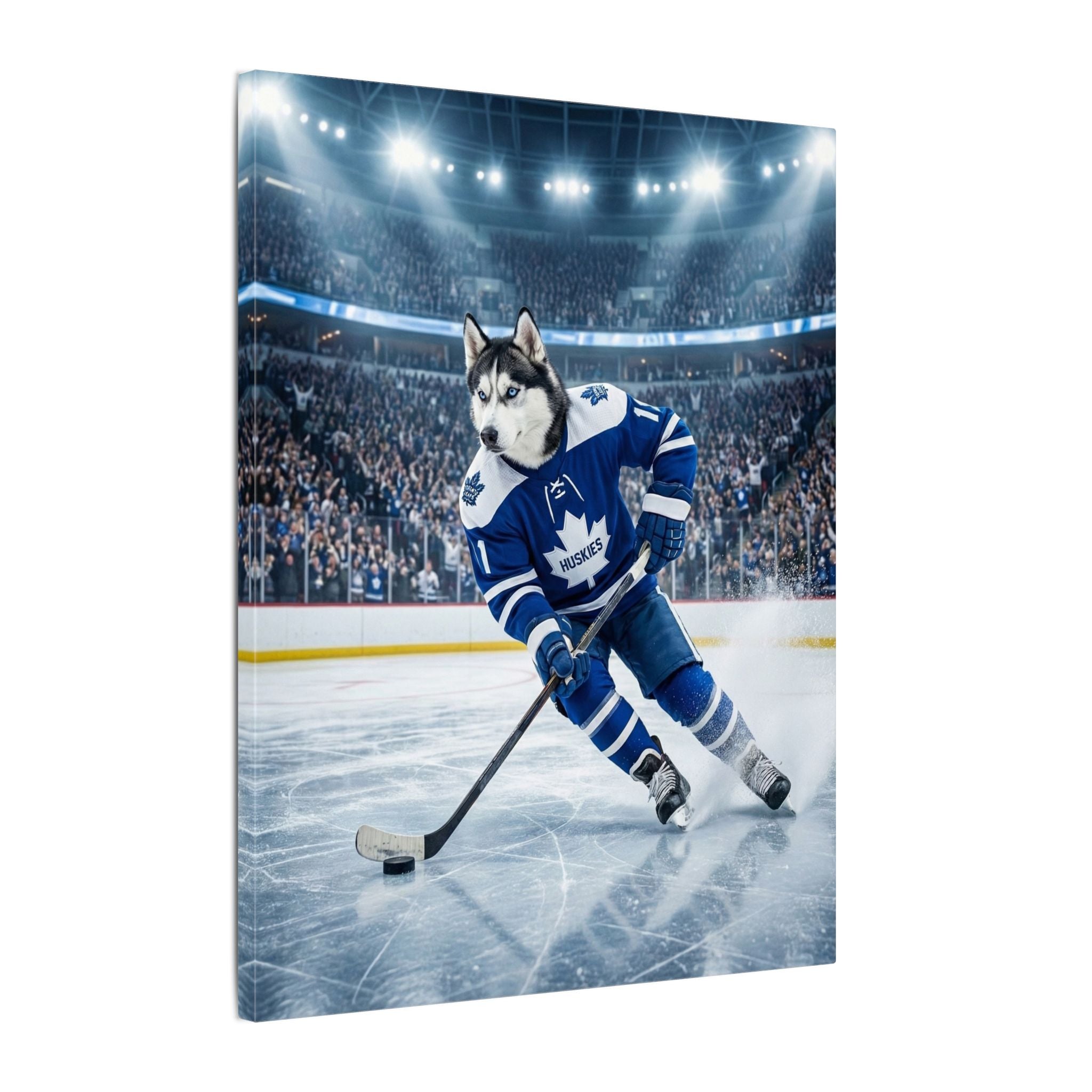 Hockey Player - Canvas