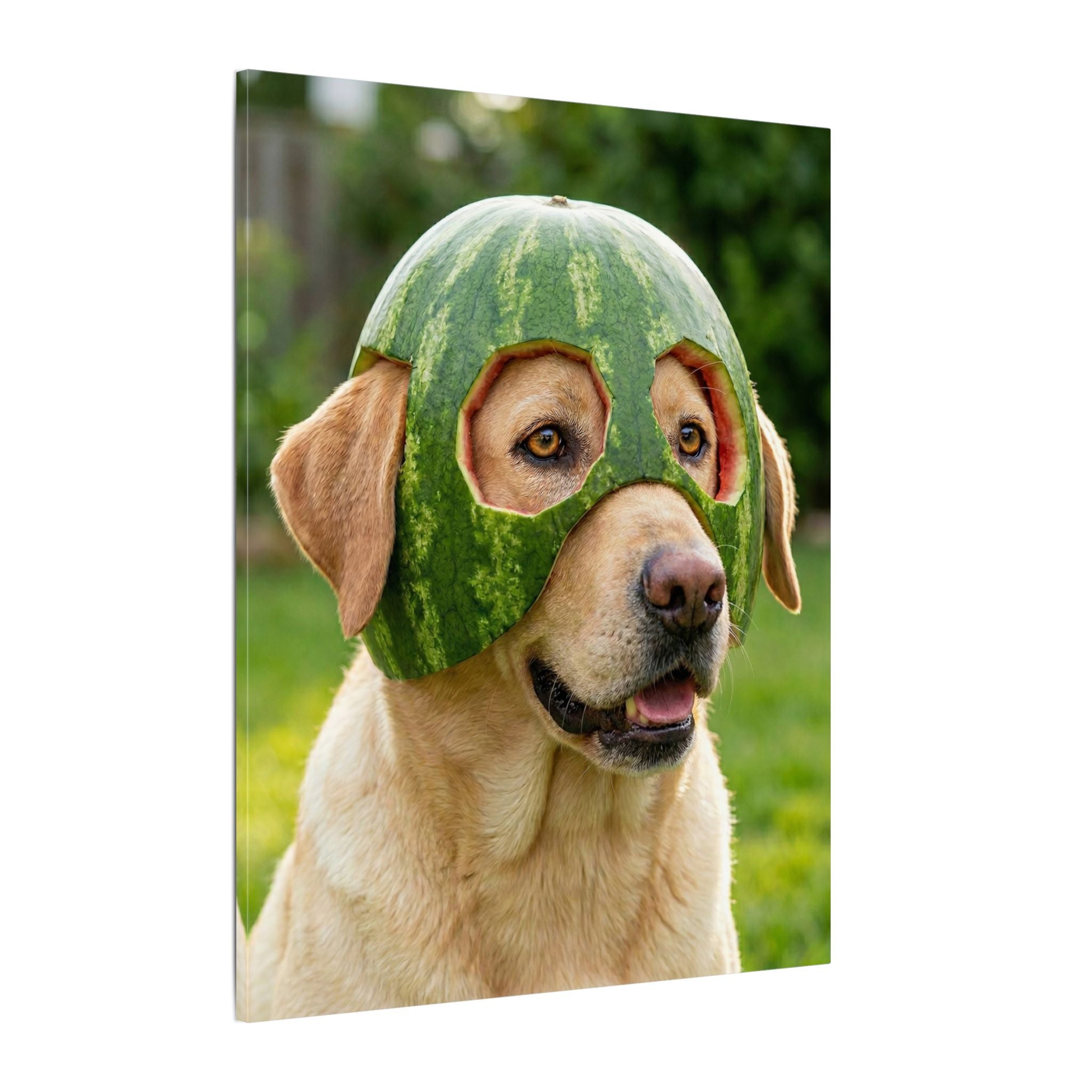 Watermelon Head - Canvas