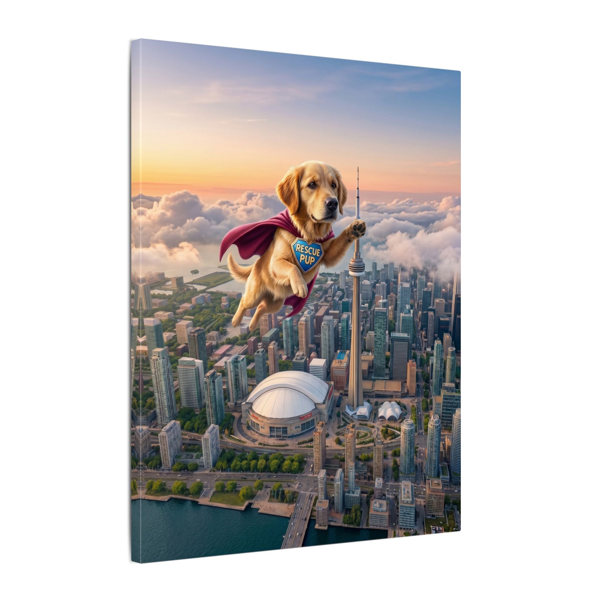 Rescue Pup - Canvas